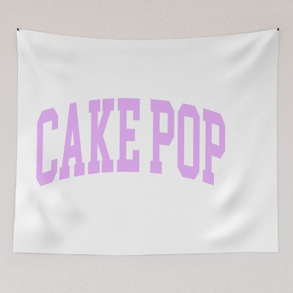 Item preview, Cake Pop Starbucks Lover Varsity Text Pink designed and sold by scollegestuff.
