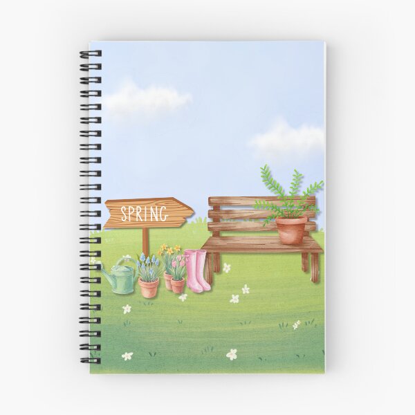 Item preview, Spring Garden Bench and Meadow  designed and sold by Fantacaroo Designs.