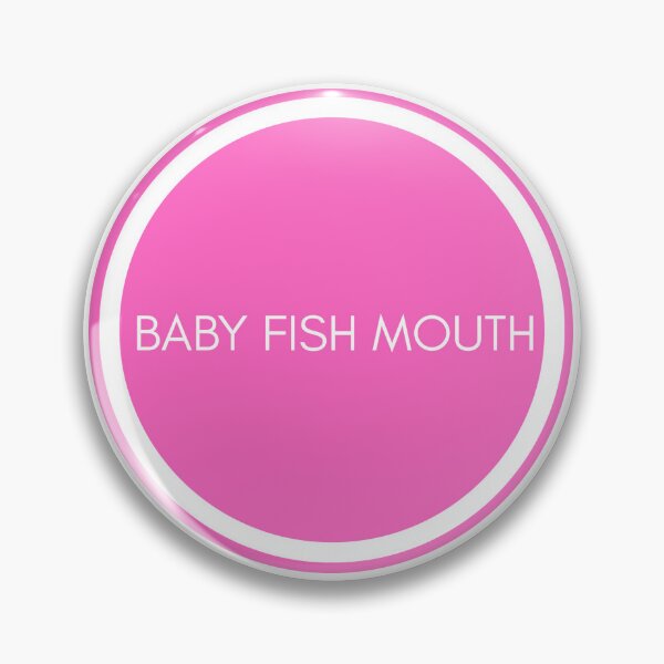 Item preview, Baby Fish Mouth Sticker designed and sold by aspiralnotebook.