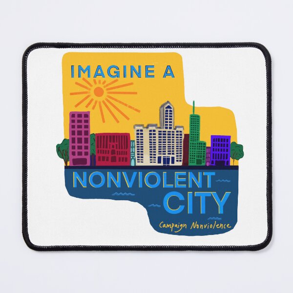 Item preview, Nonviolent Cities Graphic designed and sold by paceebene.
