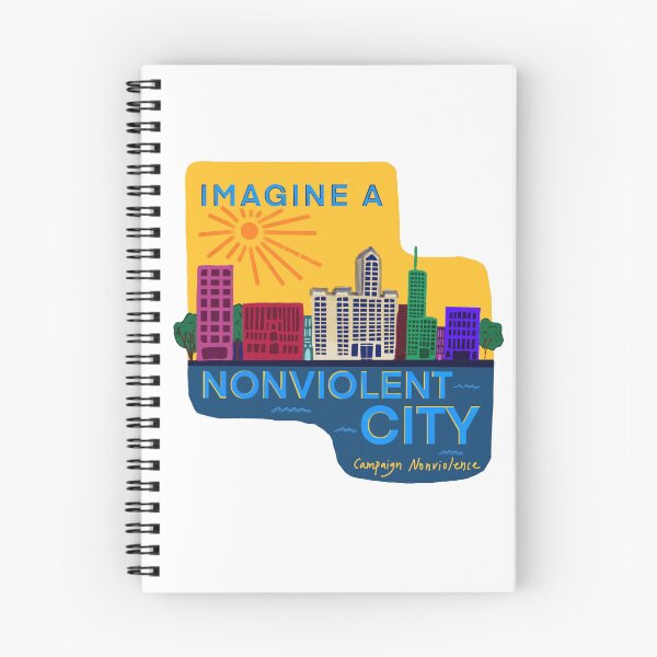 Item preview, Nonviolent Cities Graphic designed and sold by paceebene.