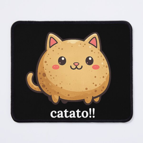 Item preview, Cat combined with a potato designed and sold by ERELTEDEE.