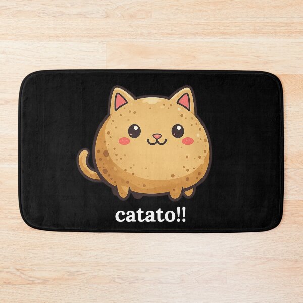 Item preview, Cat combined with a potato designed and sold by ERELTEDEE.