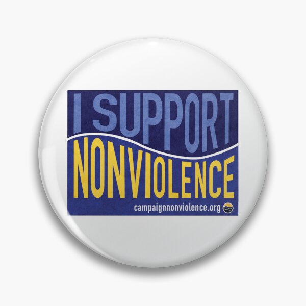 Item preview, I Support Nonviolence designed and sold by paceebene.