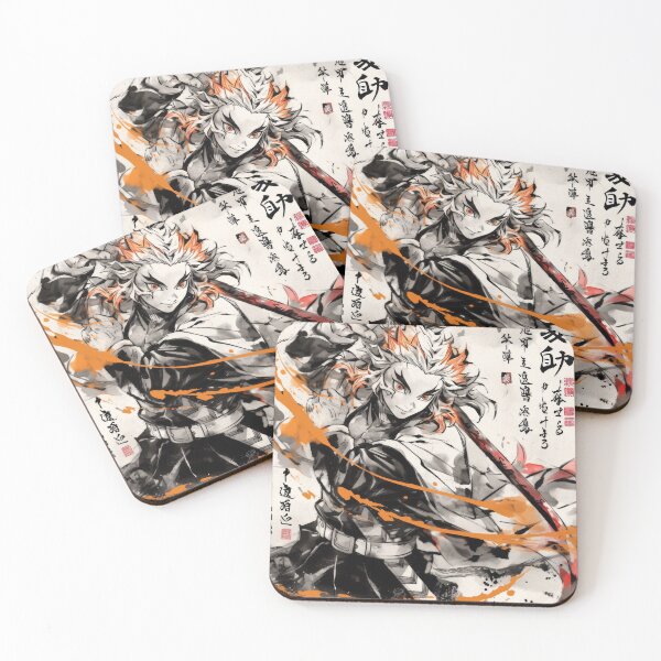 Item preview, Rengoku Sumi-e  designed and sold by AnimeArsenalPrints.