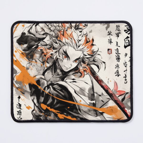 Item preview, Rengoku Sumi-e  designed and sold by AnimeArsenalPrints.