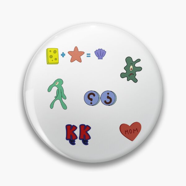 Item preview, SpongeBob sticker pack designed and sold by sapphic.kvy.