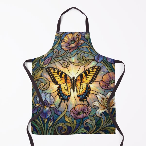 Item preview, Tiger Swallowtail Stained Glass designed and sold by Tridentulus.