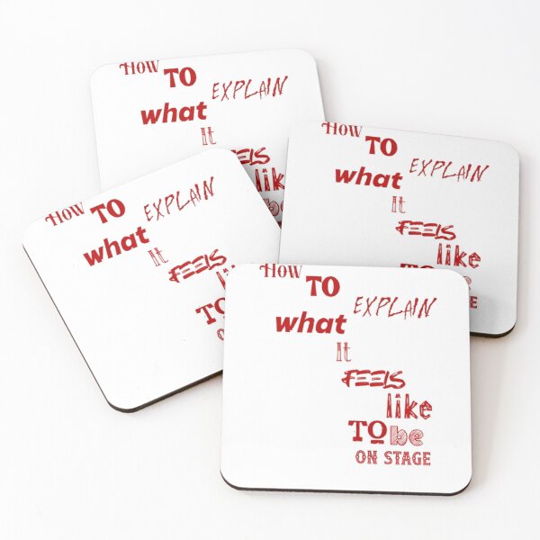 Item preview, Be on stage is... inexplicable - art lovers designed and sold by Substance_life.