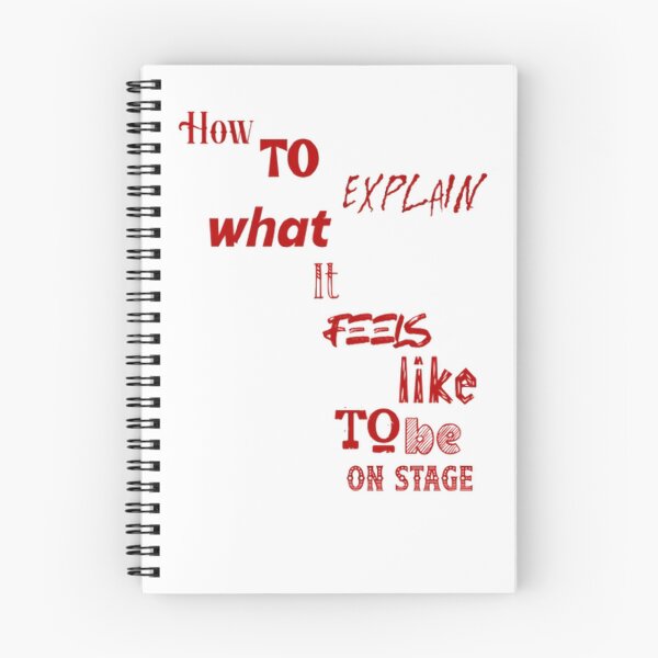 Item preview, Be on stage is... inexplicable - art lovers designed and sold by Substance_life.
