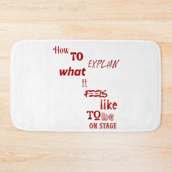 Item preview, Be on stage is... inexplicable - art lovers designed and sold by Substance_life.