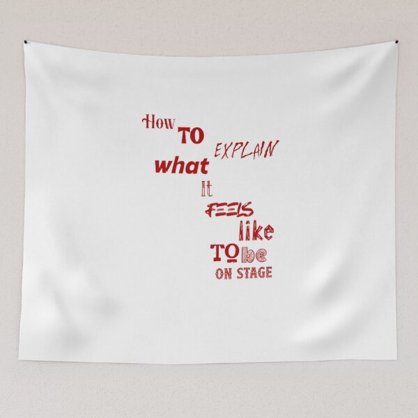 Item preview, Be on stage is... inexplicable - art lovers designed and sold by Substance_life.