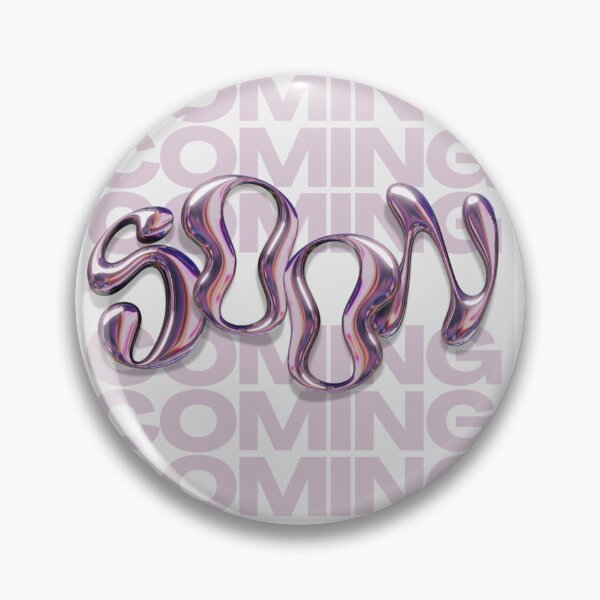Item preview, Hadivine Coming Soon Chrome Liquid Y2K Design designed and sold by Hadivine.