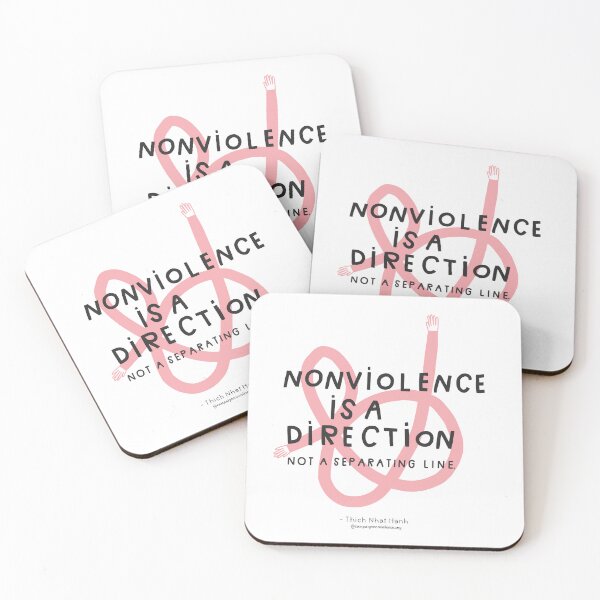 Item preview, Nonviolence is a Direction, Not a Separating Line - Thich Nhat Hanh designed and sold by paceebene.