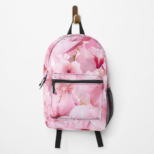 Item preview, Pink Cherry Blossom Floral Pattern designed and sold by Fantacaroo Designs.