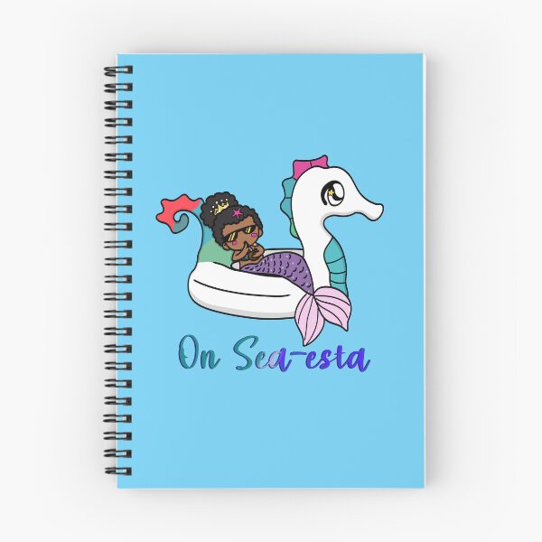 Item preview, Black Mermaid Summer Beach Vibes – On Sea-esta designed and sold by Bored Imagination .