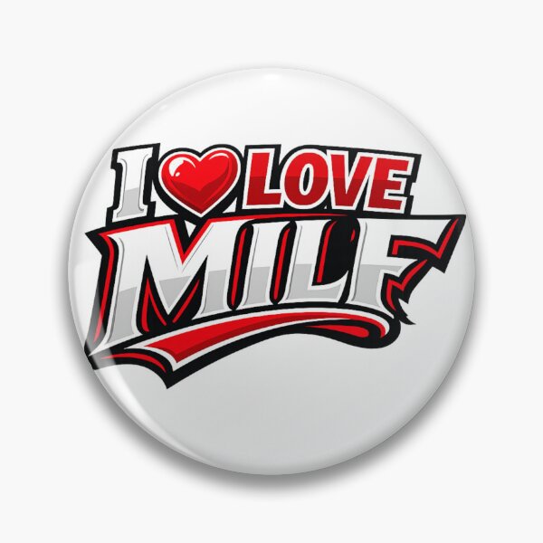 Item preview, I Love MILF Bold Red Logo designed and sold by Shirtaholism.