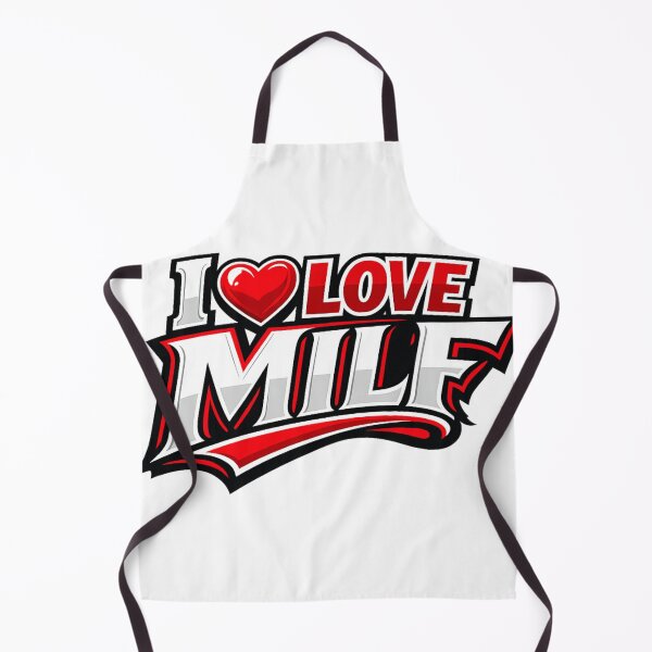 Item preview, I Love MILF Bold Red Logo designed and sold by Shirtaholism.