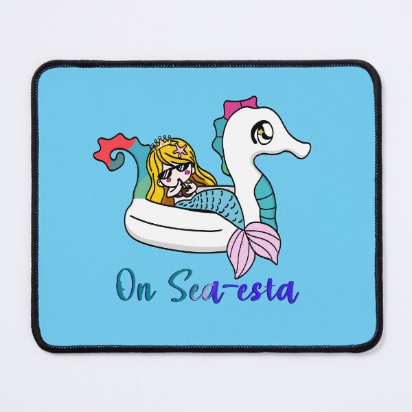 Item preview, Cute Mermaid On Sea-esta designed and sold by Bored Imagination .