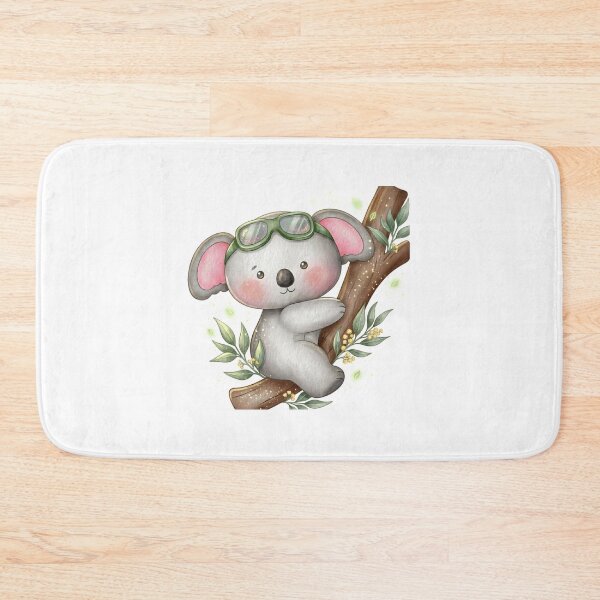 Item preview, Cute Watercolor Koala Explorer with Goggles designed and sold by Stickivo.