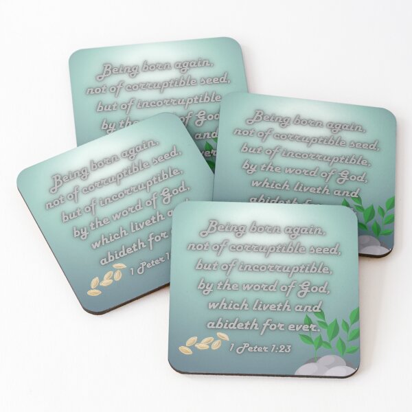 Item preview, 1 Peter 1:23 designed and sold by DeeFran Designs.