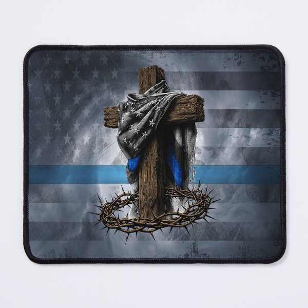 Item preview, Faith, Sacrifice, and the Thin Blue Line designed and sold by artistwill.