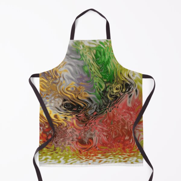 Item preview, golden relics swirl colorful geometric abstract design designed and sold by SmashingDeals.