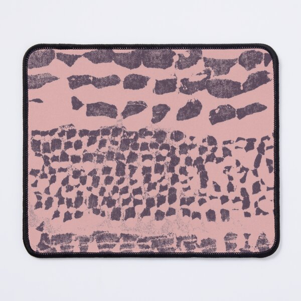 Item preview, Three Grains Textured Monoprint - Rose + Fig designed and sold by Irene Estelle.