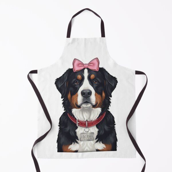 Artikelvorschau, Niedlicher Berner Sennenhund mit rosa Schleife entworfen und verkauft von k3rstman1.