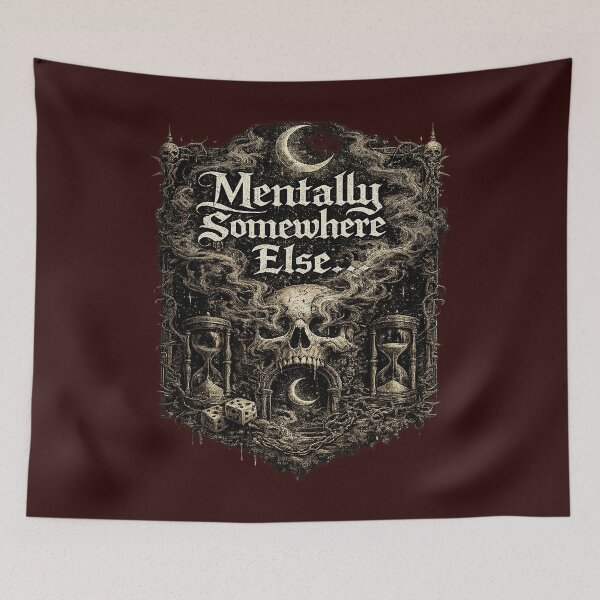 Item preview, Mentally Somewhere Else (Dark Escape Edition) designed and sold by Alchemy Forge.