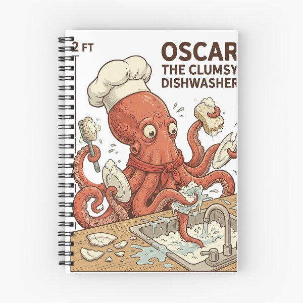 Item preview, Oscar The Dishwasher designed and sold by Psych0Rabb1t.