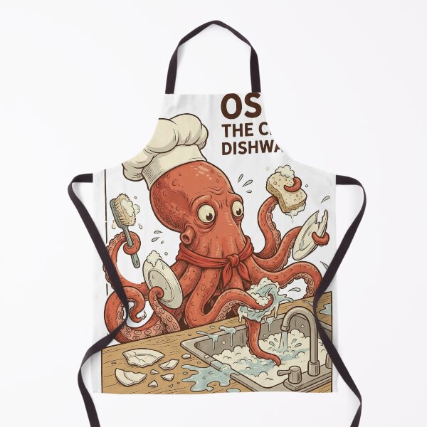 Item preview, Oscar The Dishwasher designed and sold by Psych0Rabb1t.