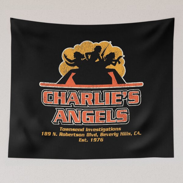 Item preview, Charlie's Angels Dks Worn Logo designed and sold by Alema Art.