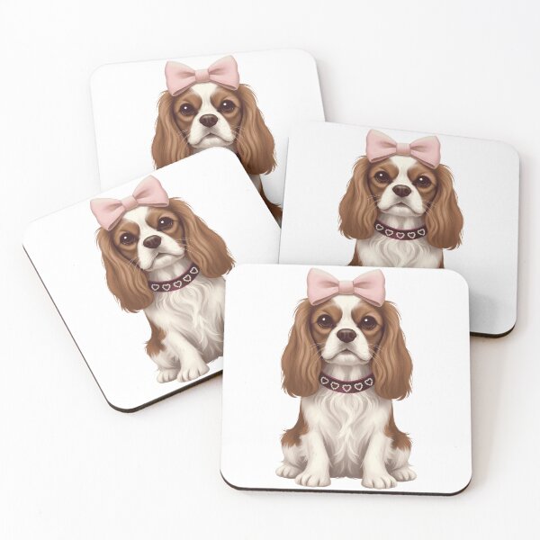 Item preview, Cute Cavalier King Charles Spaniel Dog Portrait designed and sold by k3rstman1.