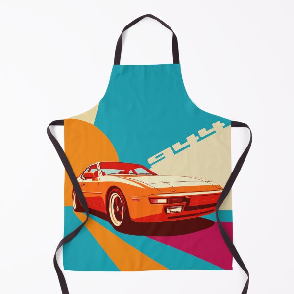 Item preview, Porsche 944 Bauhaus modern illustration designed and sold by blackdogshop.