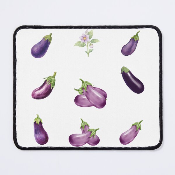 Item preview, Watercolor Purple Eggplant  designed and sold by silviaol.