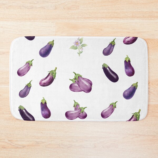 Item preview, Watercolor Purple Eggplant  designed and sold by silviaol.