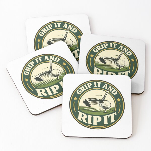 Item preview, Grip It and Rip It Golf Badge designed and sold by EastEndTownie.