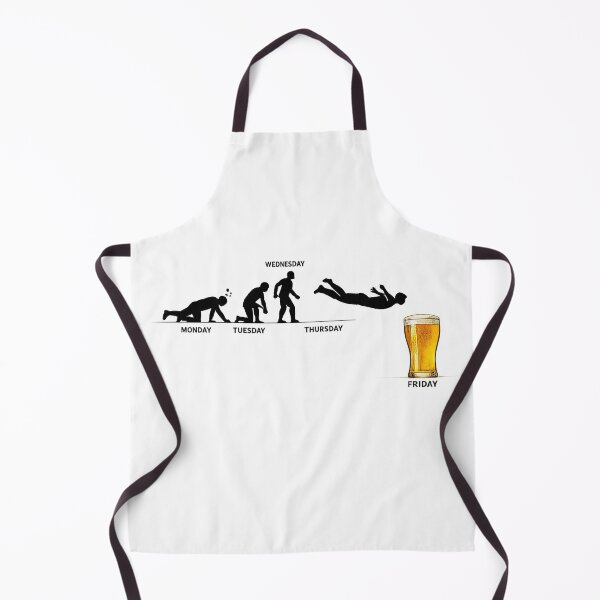 Item preview, Monday to Friday Evolution - Funny Beer Lover Graphic designed and sold by emaga.