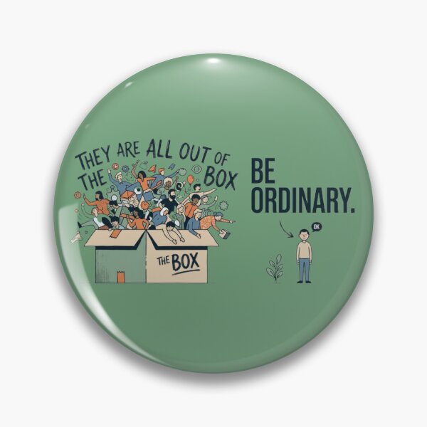 Item preview, Be Ordinary. designed and sold by Aravinto.