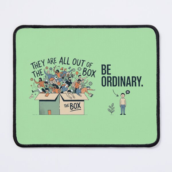 Item preview, Be Ordinary. designed and sold by Aravinto.