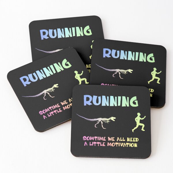 Item preview, Running Motivation Raptor Chase Funny Dinosaur Nerdy Graphic designed and sold by ScienceCorner.