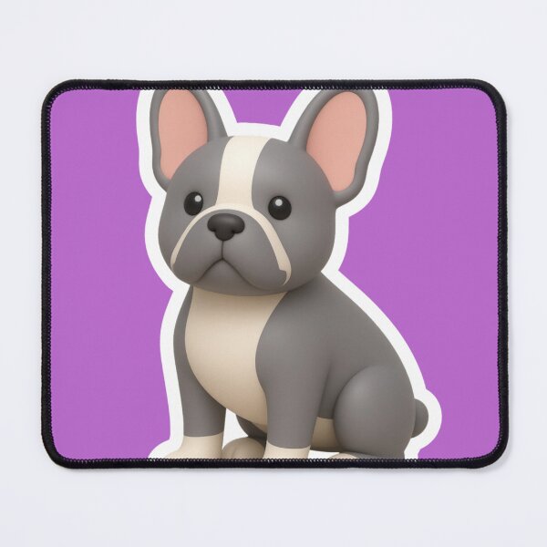 Item preview, French bulldog gray  designed and sold by Cozyconvo.