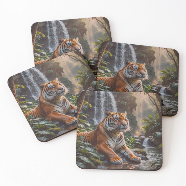 Item preview, Majestic Tiger in the Jungle- Wildlife Photography  designed and sold by BeautifulVirtues.