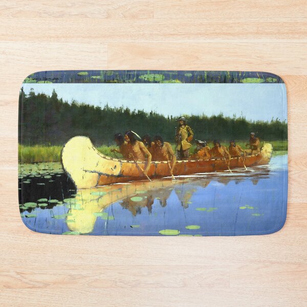 Item preview, Radisson and Groseilliers - Frederic Remington designed and sold by Jon-Baran.