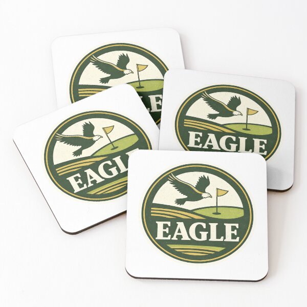 Item preview, Eagle Golf Badge – Vintage Golf Course designed and sold by EastEndTownie.