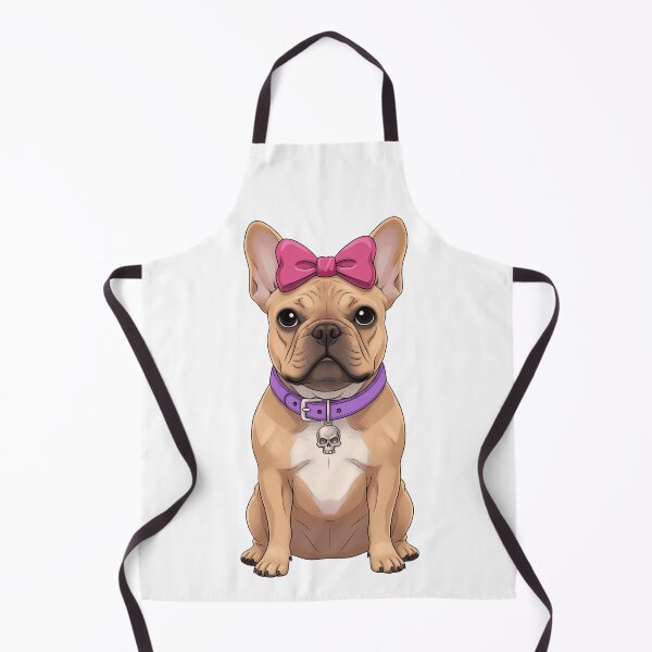 Item preview, Cute French Bulldog with Pink Bow and Skull designed and sold by k3rstman1.