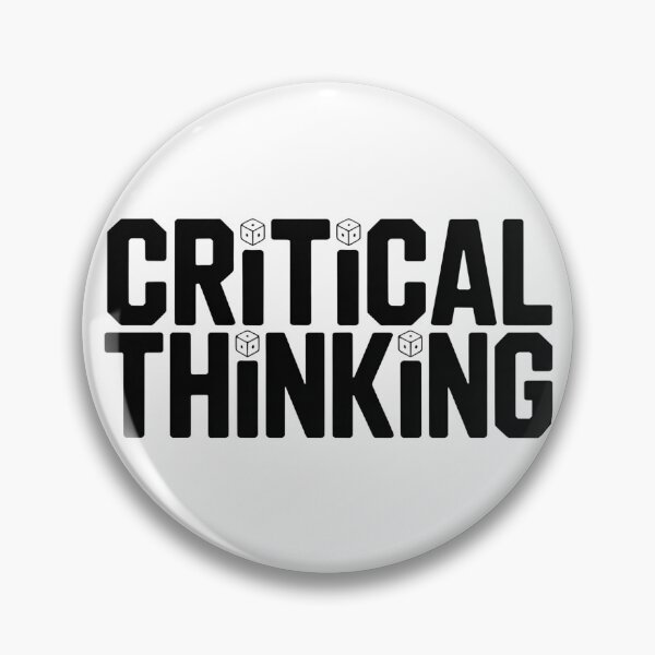 Item preview, Critical Thinking D&D Dice Design designed and sold by Everdreeam.
