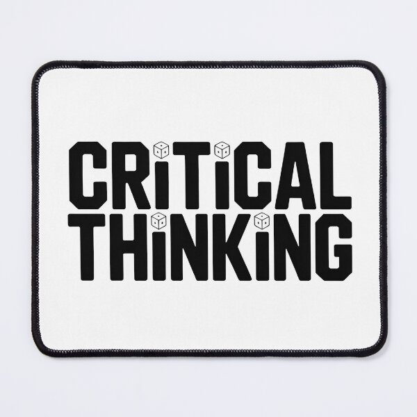Item preview, Critical Thinking D&D Dice Design designed and sold by Everdreeam.