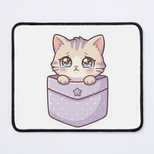 Item preview, Cute Pocket Cat designed and sold by Meowza Studio.